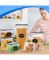 Фото #2 товара Food Storage Container Set 24pcs Plastic Kitchen Pantry Organization Canisters