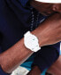 ფოტო #4 პროდუქტის Men's Chronograph L.12.12 White Silicone Strap Watch 44mm