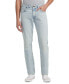 Men's Straight-Fit Light-Wash Jeans