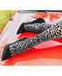 Фото #2 товара Women's Leopard Print Pattern Shimmer Sheer Tights