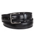 Men's Neoprene with Perforated Leather Overlay Casual Belt