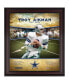 Фото #1 товара Troy Aikman Dallas Cowboys Framed 15" x 17" Hall of Fame Career Profile