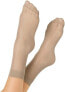 Фото #2 товара Nur Die Women's 30 Denier Semi-Opaque Transparent Nylon Socks with Comfort Waistband Invisible Matte Look