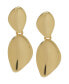 14K Gold Plated Free Form Earrings