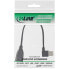 Фото #5 товара InLine USB 2.0 Smart Cable angled + reversible Type A male / female black 0.2m