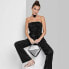 Women's Tube Sequin Mesh Jumpsuit - Wild Fable Black S