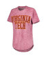 ფოტო #3 პროდუქტის Women's Maroon Virginia Tech Hokies Southlawn Sun-Washed T-shirt