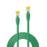Lindy 20m RJ45 S/FTP LSZH Cable - Green - 20 m - Cat7 - S/FTP (S-STP) - RJ-45 - RJ-45