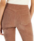 Фото #6 товара Juniors' High-Rise Curvy-Fit Flare-Leg Corduroy Pants