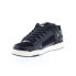 Фото #7 товара Globe Tilt GBTILT Mens Black Leather Lace Up Skate Inspired Sneakers Shoes