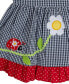 ფოტო #4 პროდუქტის Baby Girls Lady Bug Seersucker Dress with Diaper Cover