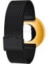 Фото #4 товара PICTO 43387-1020 Unisex Watch Black and Gold 40mm 5ATM