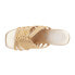 Фото #4 товара COCONUTS by Matisse Laney Wedge Womens Beige Casual Sandals LANEY-714