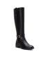 ფოტო #3 პროდუქტის Women's Leather Dress Boots Carmela By XTI