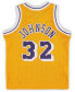 Фото #4 товара Infant Boys and Girls Magic Johnson Gold Los Angeles Lakers Retired Player Jersey