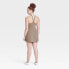 Фото #3 товара Women's Fine Rib Active Dress - All In Motion Taupe XS