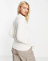 Фото #6 товара JJXX crew neck jumper in white