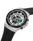 Фото #2 товара Часы и аксессуары Kenneth Cole New York мужские Dress Sport силиконовые черные часы 43 мм