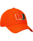 Men's Orange Miami Hurricanes Primary Logo Staple Adjustable Hat