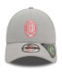 Фото #3 товара Men's Gray AC Milan Seasonal Color 9FORTY Adjustable Hat