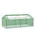 Фото #1 товара Mini Greenhouse Portable Hot House w/ Windows, 71"x36"x28" Green