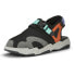 Фото #2 товара Puma Ts01 Retro Backstrap Mens Black Casual Sandals 39074802