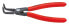 KNIPEX 48 21 J01 - Circlip pliers - Chromium-vanadium steel - Plastic - Red - 13 cm - 105 g