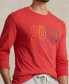 Фото #3 товара Men's Big & Tall Long-Sleeve Logo T-Shirt