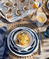 Фото #4 товара Blue Bay Melamine 20-Piece Dinnerware Set, Service for 4