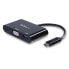 StarTech.com USB-C VGA Multiport Adapter - USB 3.0 Port - 60W PD - Wired - USB 3.2 Gen 1 (3.1 Gen 1) Type-C - 60 W - Black - 5 Gbit/s - 2048 x 1280 pixels