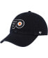 Фото #3 товара Men's Black Philadelphia Flyers Clean Up Adjustable Hat