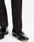ფოტო #7 პროდუქტის Men's Slim-Fit Infinite Stretch Black Tuxedo Suit Pants