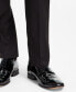 Men's Slim-Fit Infinite Stretch Black Tuxedo Suit Pants