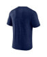 Men's Heather Navy Chicago Bears Sporting Chance Tri-Blend T-shirt