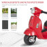 Фото #8 товара Детское электрическое мотоцикл HOMCOM Vespa 370-138WT