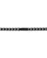 ფოტო #3 პროდუქტის Men's Link Chain 22" Necklace in Black-Plated Stainless Steel