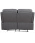 Fletcher 59.8" Stain-Resistant Polyester Reclining Loveseat