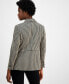 ფოტო #2 პროდუქტის Women's Houndstooth Jacquard Blazer