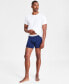 ფოტო #7 პროდუქტის Men's 3-Pack Micro Stretch Solid Boxer Briefs