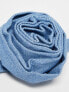 Kaiia denim rose corsage in blue