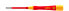Фото #1 товара Отвертка для точных работ Wiha PicoFinish - 16.7 см - 18 мм - 17 г - Красный/Желтый