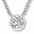 Колье CRYSTalp Soliter Crystal Necklace silver, clear - фото #1