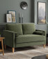 Фото #2 товара 51.6" Polyester Lillith Loveseat with Track Arms