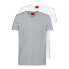 Фото #3 товара HUGO Short sleeve v neck T-shirt