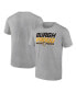 Фото #3 товара Men's Heathered Gray Pittsburgh Penguins Hometown Collection Burgh Proud T-shirt