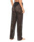 ფოტო #2 პროდუქტის Women's Lattice Pants Cover-up