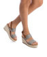 Фото #2 товара Women's Jute Wedge Sandals By