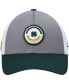 Men's Green, Gray NDSU Bison Motto Trucker Snapback Hat