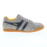 Gola Harrier Suede CMA192 Mens Gray Suede Lace Up Lifestyle Sneakers Shoes 8 - фото #1