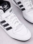 Фото #4 товара adidas Originals Forum Mid trainers in white and black